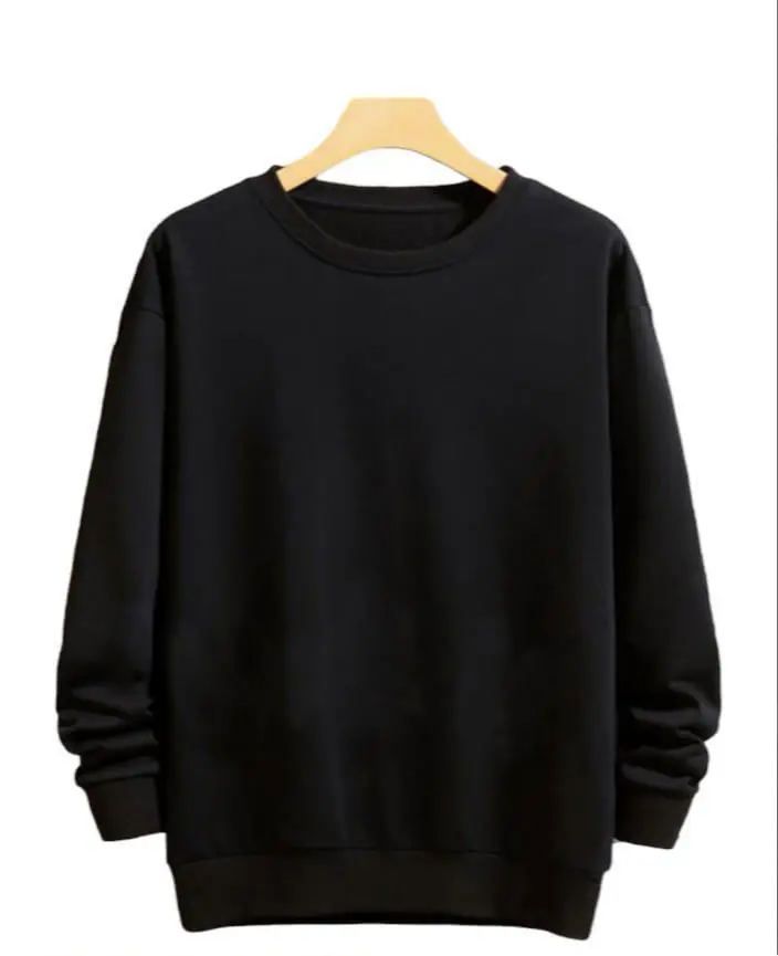 Plain Sweatshirt-Effortless Comfort and Style