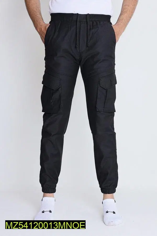 1 Pc Men's Cotton Cargo Trouser