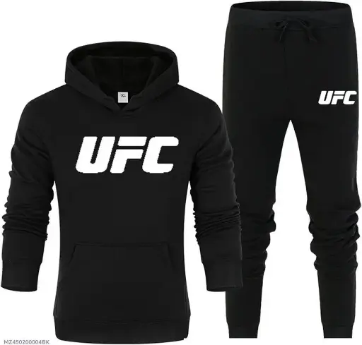  Men's UFC Embroidered Hoodie and Tracksuit – Bold and Sporty